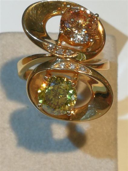 Ringe New Planet Dame in Gelbgold PTA68BCHT1-15 - PTA68BCHT1-15